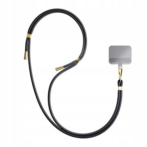 3MK EasyClip Black (gold) Smycz do telefonu na Arena.pl