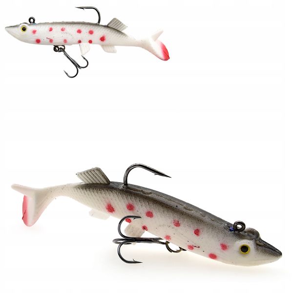 GUMA Uzbrojona w kotwicę i główkę jigową Kopyto przynęta 12 cm 23 g zdjęcie 5