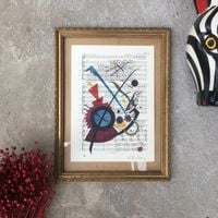 Violet plakat 19,1 x 26,6 cm