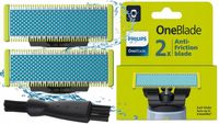 OSTRZA PHILIPS ONEBLADE DO SKÓRY WRAŻLIWEJ 2 SZT ORYGINALNE OSTRZE GŁOWICA