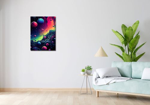 Obraz 50x70cm Kalejdoskop Galaktyk na Arena.pl