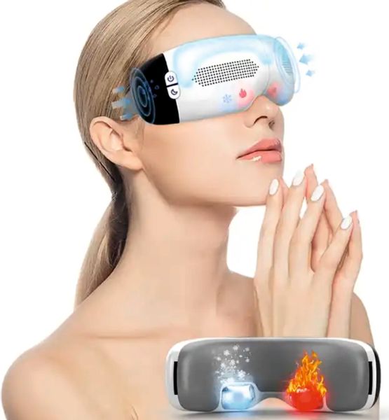 Masażer do oczu grzejący i chłodzący do masażu okolic oczu skroni twar zdjęcie 5