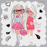 FOTOTAPETA dlziecięca LALKI BARBIE MODELKI 395x280