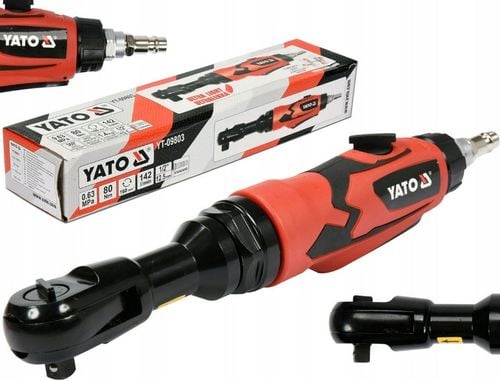 GRZECHOTKA PNEUMATYCZNA YATO KLUCZ KĄTOWY 1/2" 80Nm DO KOMPRESORA na Arena.pl