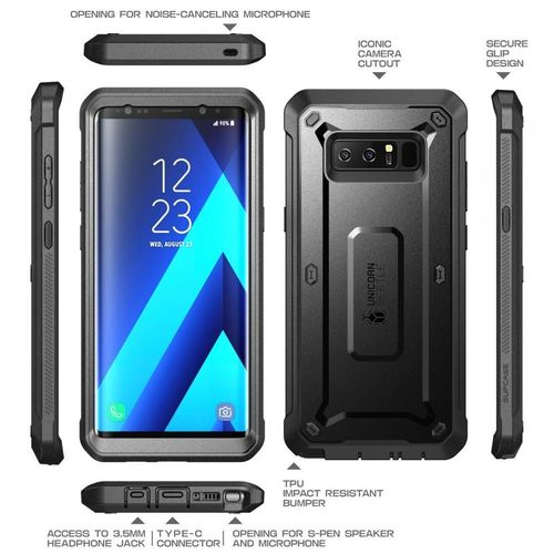 Supcase UNICORN BEETLE PRO SAMSUNG Galaxy Note 8 czarny na Arena.pl