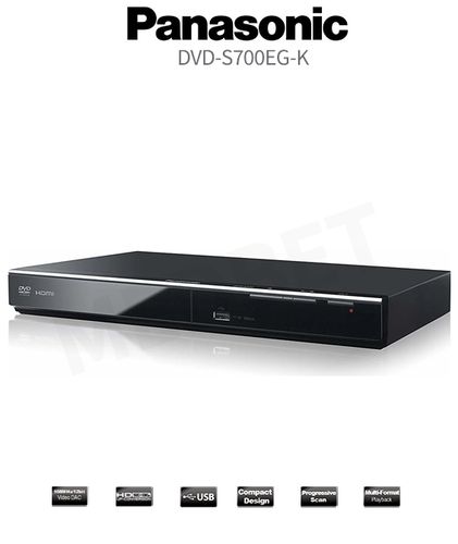 ODTWARZACZ PANASONIC DVD-S700 DVD CD VCD USB HDMI CINCH SCART PILOT na Arena.pl