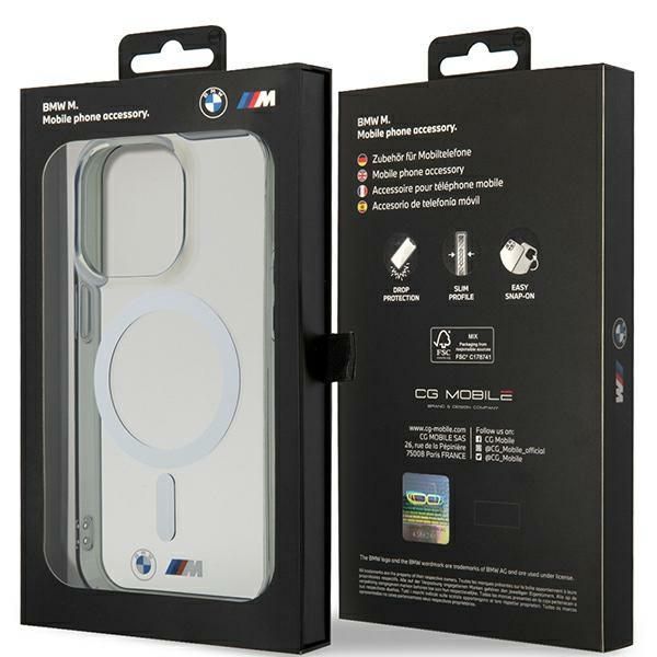 Etui BMW do iPhone 14 Pro Max 6,7"", Transparent MagSafe zdjęcie 8