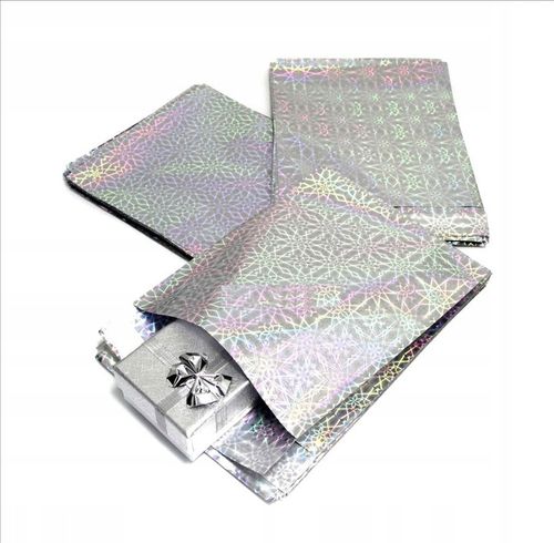 SREBRNY DELIKATNY ŁAŃCUSZEK PANCERKA DIAMENTOWANA model 04 długość 45cm na Arena.pl