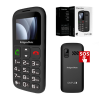 Telefon komórkowy GSM dla seniora Kruger&Matz Simple 923 SOS duże klawisze
