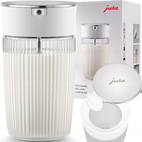 KARAFKA NA MLEKO SZKLANA POJEMNIK ZBIORNIK DO MLEKA JURA 0,5L na Arena.pl