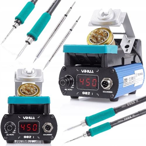 PRECYZYJNA STACJA LUTOWNICZA YIHUA 982-I + 2 KOLBY na Arena.pl