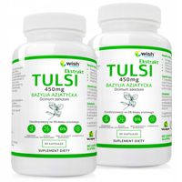 TULSI BAZYLIA AZJATYCKA 5% KWASU URSOLOWEGO 180kap