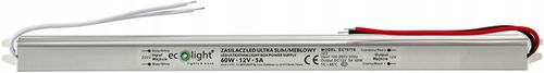 Zasilacz LED ultra slim 5A 60W 12V na Arena.pl
