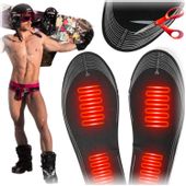 Wkładki podgrzewane do butów i stóp na zimę USB 35-46