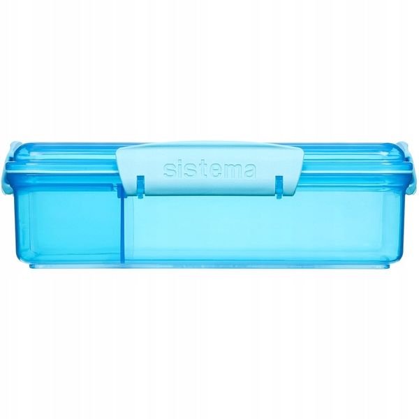 ŚNIADANIÓWKA POJEMNIK lunchbox z Przegródkami snack duo 975ml to-go Sistema zdjęcie 7