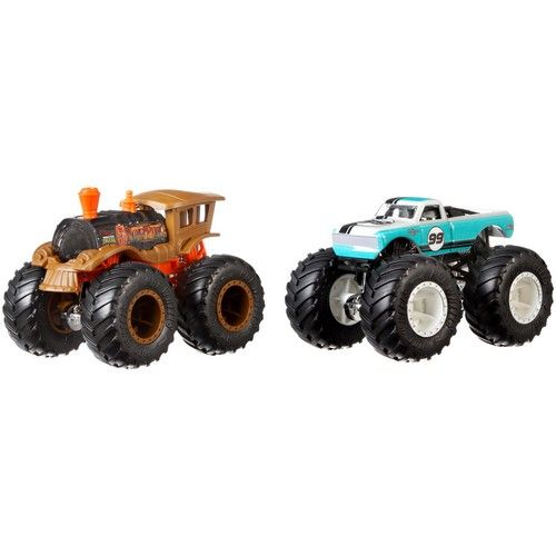 ND39_430413 -HW MONSTER TRUCKS POJAZD 1:64 2-PAK na Arena.pl