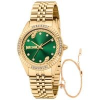 Zegarek Damski Just Cavalli ANIMALIER SPECIAL PACK + BRACELET Złoty Ø 30 mm
