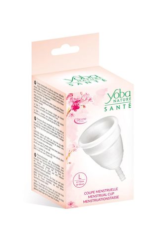 menstrual cup white l (size: t2) na Arena.pl