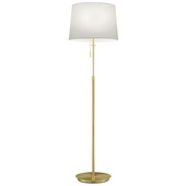 Podłogowa lampa sypialniana Lyon 409100308 złota biała