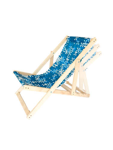 Leżak Plażowy Beż, Leżak Drewniany ,Leżak Ogrodowy na Arena.pl