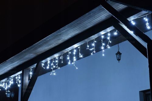 SOPLE 500 LED ZEWNĘTRZNE LAMPKI choinkowe KURTYNA IP44 STAŁE + FLASH na Arena.pl