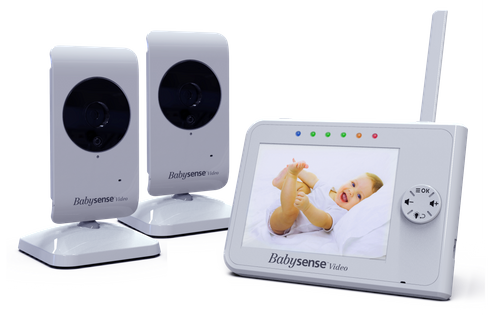 Elektroniczna Videoniania Babysense V35 z 2 kamerami
