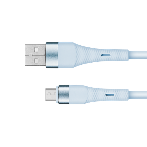 Kabel USB - microUSB 1m 12W silikonowy Kruger&Matz Basic na Arena.pl