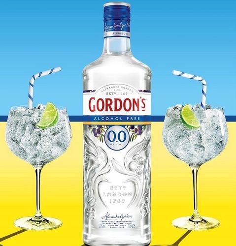GIN GORDON'S BEZALKOHOLOWY 700ML ALCOHOL FREE 0% na Arena.pl