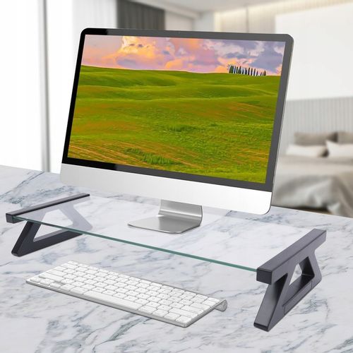 MOZOS DUAL RISER S PODSTAWA PÓŁKA POD DWA MONITORY KOMPUTER LAPTOP UCHWYT na Arena.pl