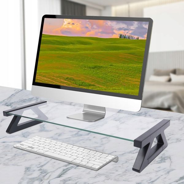 MOZOS DUAL RISER S PODSTAWA PÓŁKA POD DWA MONITORY KOMPUTER LAPTOP UCHWYT zdjęcie 4