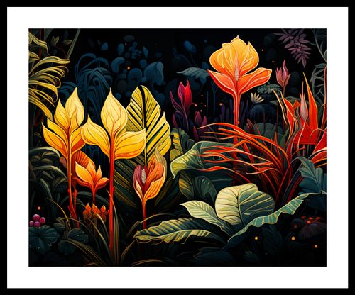 Plakat 50x40cm Tropikalna Symfonia na Arena.pl