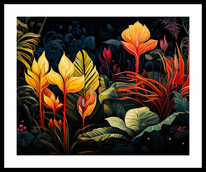 Plakat 50x40cm Tropikalna Symfonia zdjęcie 3
