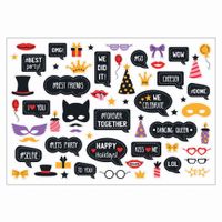 NAKLEJKI SAMOPRZYLEPNE KSIĘGA GOŚCI 11 61 szt