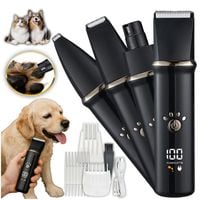 MASZYNKA TRYMER DO DLA PSA ŁAP USZU PSÓW KOTA PILNIK DO PAZURÓW 3w1!