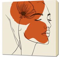 Obraz 70x70cm Ciepło Kwiatu