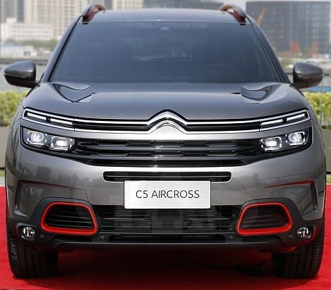 Citroen C5 Aircross - Chromowane Listwy Grill Chrom Atrapy Zderzaka Tuning zdjęcie 3