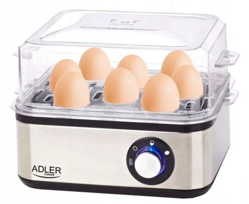 Jajowar Automatyczny Do 8 Jajek 800W Adler Ad4486 zdjęcie 2