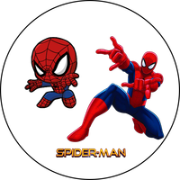 Opłatek na tort Spider Man Człowiek Pająk Postać Bohater Avengers