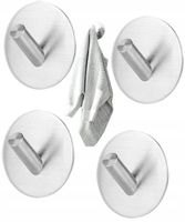 Haczyki Do Łazienki Łazienkowe Samoprzylepne X 4