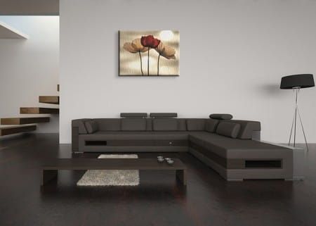Icelandic Poppies - Obraz na płótnie 80x60 cm na Arena.pl