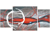 80X40CM TANIEC TONI TRÓJ OBRAZ