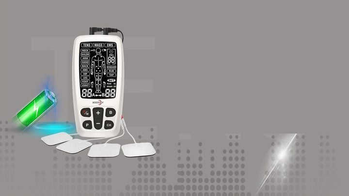 ELEKTROSTYMULATOR Mięśni RoovJoy TENS EMS MASS USB zdjęcie 10