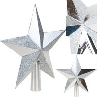 GWIAZDA CZUBEK NA CHOINKĘ GWIAZDKA NIETŁUKĄCA