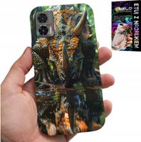 ETUI DO MOTOROLA EDGE 30 NEO - DINO DINOZAUR TRICERATOPSEM FUTERAŁ