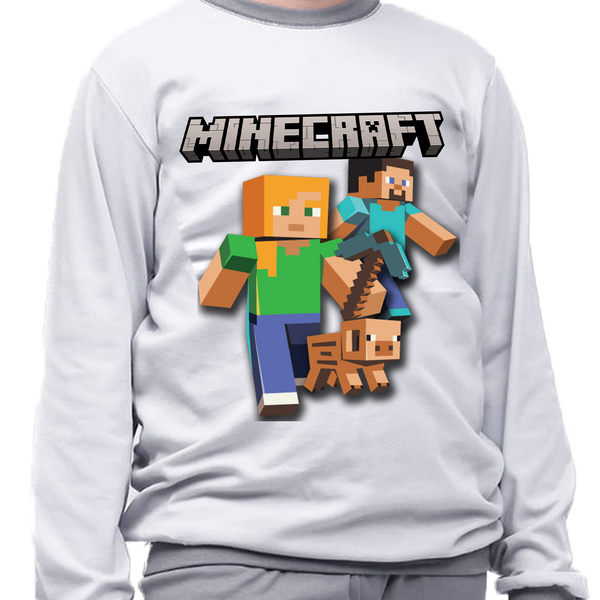 Piżama dziecięca Minecraft zdjęcie 1