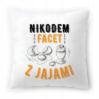 Poduszka Dla Nikodema Na Urodziny Ze Zdjęciem Na Prezent Biała 40X40 Cm
