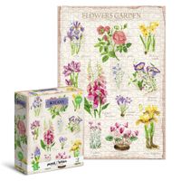 puzzle easy-l ”botanika. ogród kwiatowy”  300614