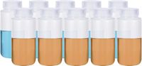 Zestaw butelek laboratoryjnych 500 ml PP szeroki wlew z zakrętką 15 sztuk
