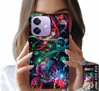 ETUI DO OPPO A40 / A40M - ŚWIĄTECZNE BOMBKI, CHOINKA, CASE + FOLIA