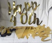 dekoracje na 40 urodziny happy birthday 40th